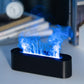 Flame lamp humidifier