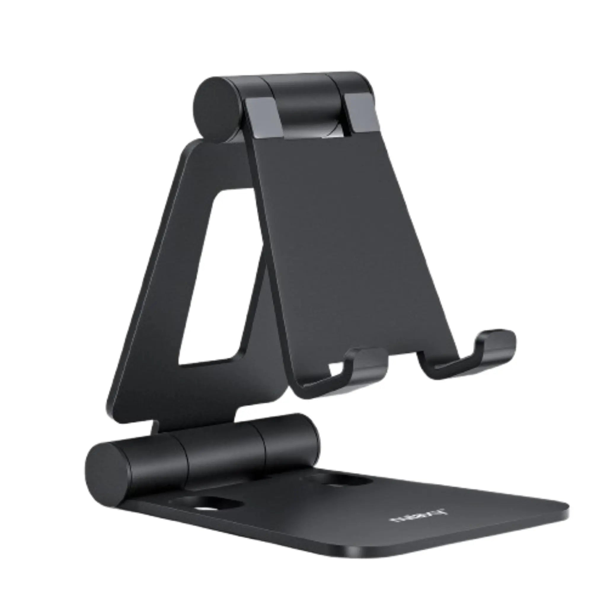 Aluminum Foldable Phone & Tablet Stand - Matte Black