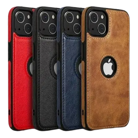 Leather Book Pouch iPhone Case